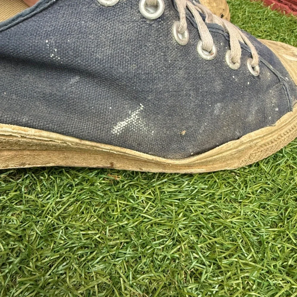 Vintage Original 1950s Converse Chuck Taylor Style‎ Sneakers Mens Size 9.5 Blue